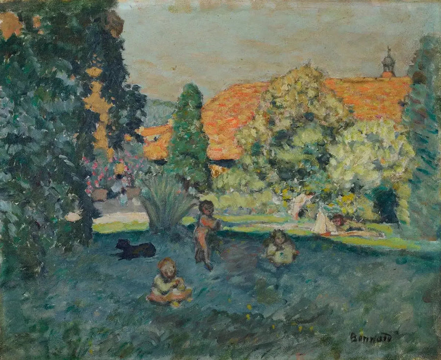 Le Toit rose - Pierre Bonnard