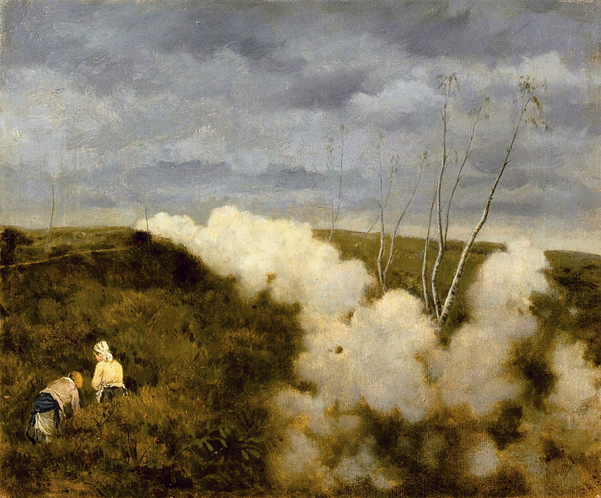Le train passe - Giuseppe De Nittis image 1 copie peinte à la main à l’huile