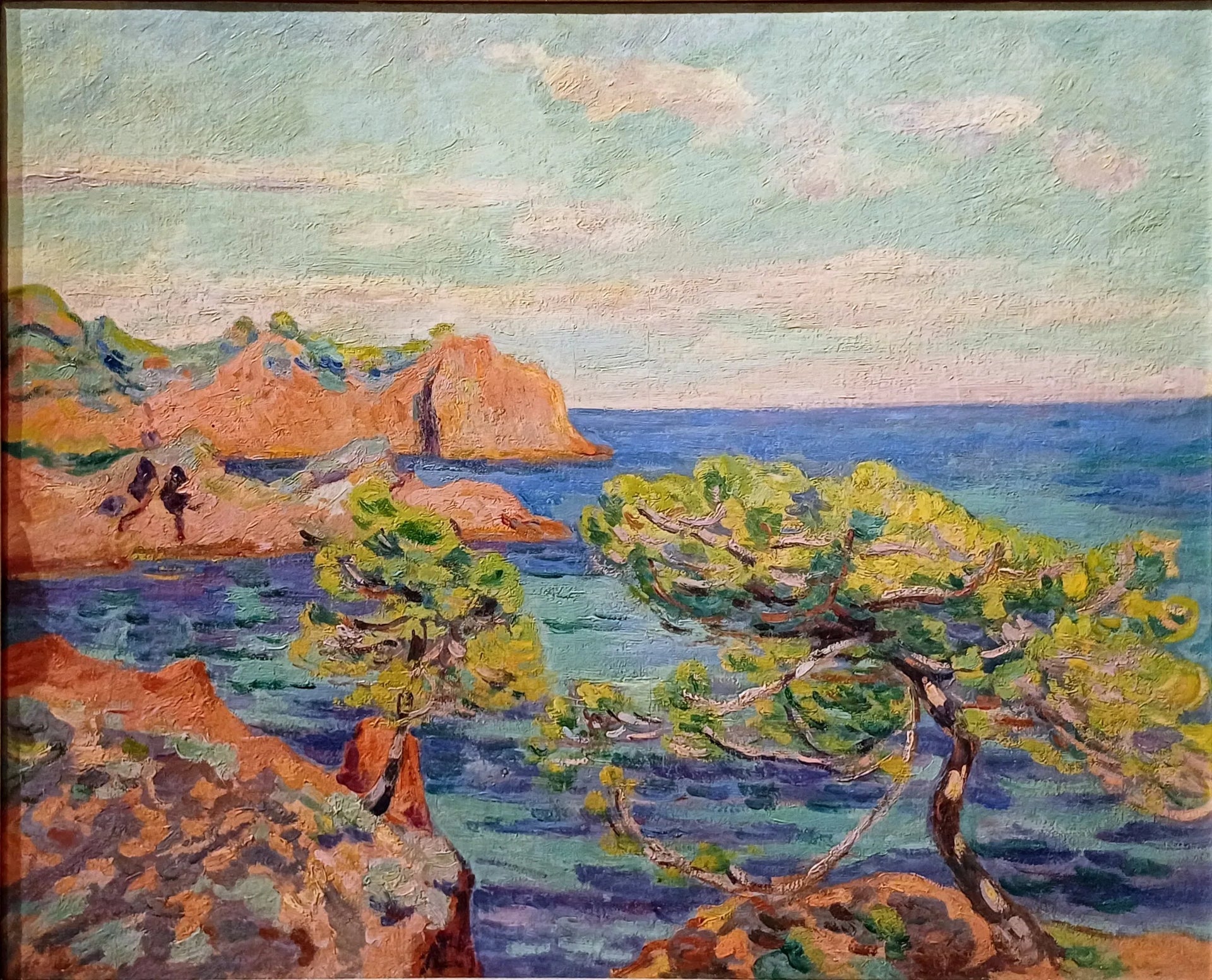 Le Trayas - Armand Guillaumin image 1 tableau peint à l’huile sur toile