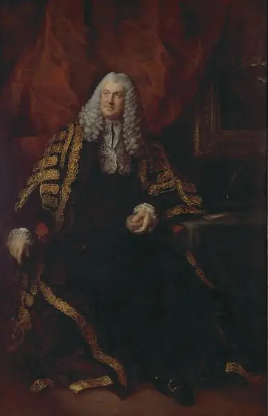 Le très honorable Charles Wolfran Cornewall - Thomas Gainsborough image 1 reproduction de peinture à l’huile