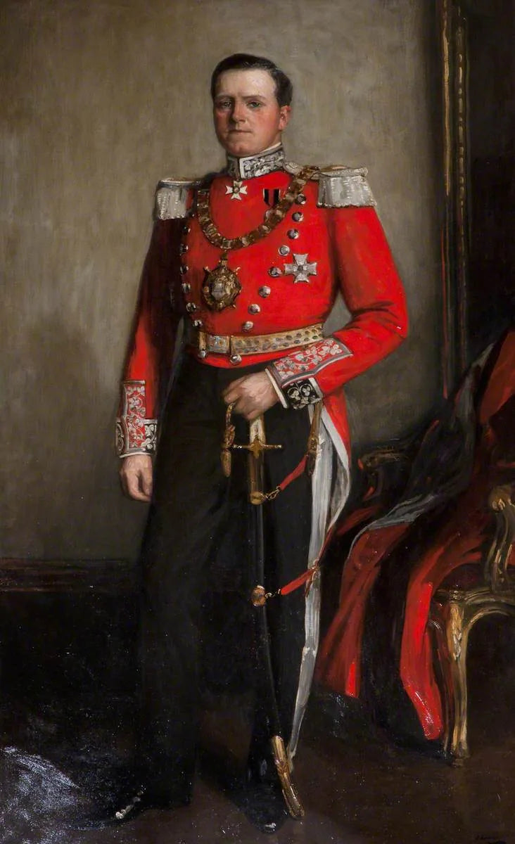 Le très honorable comte de Shaftesbury, KCVO, HML - John Lavery image 1 copie de tableau peinte à la main