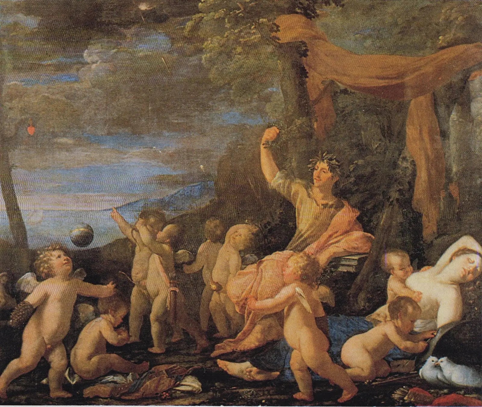 Le triomphe d'Ovide - Nicolas Poussin image 1 reproduction réalisée par Alpha Reproduction