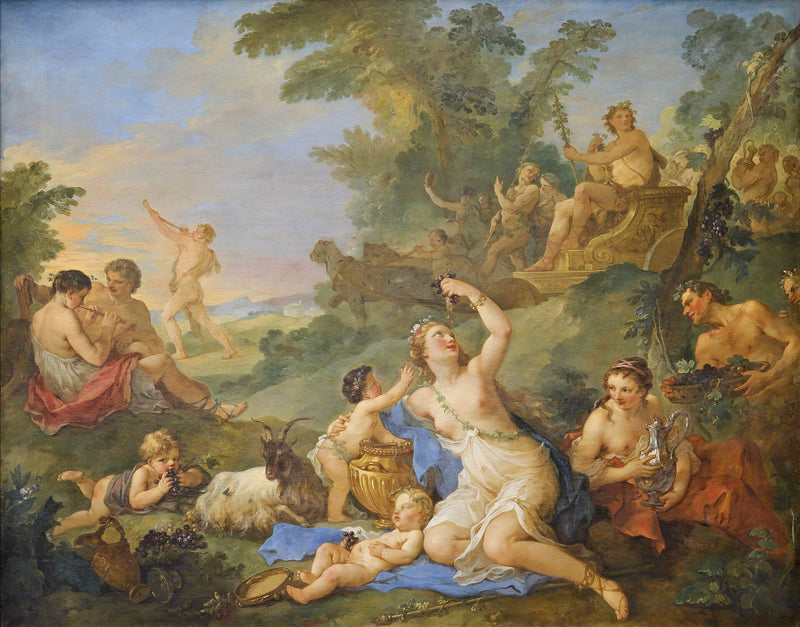Le Triomphe de Bacchus - Charles-Joseph Natoire