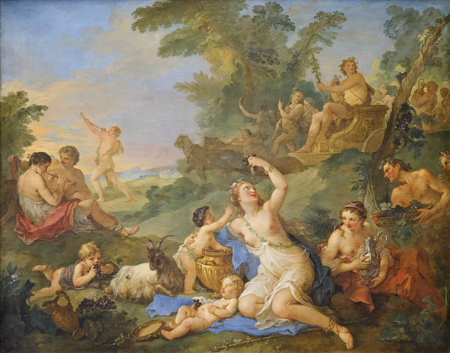 Le Triomphe de Bacchus - Charles-Joseph Natoire