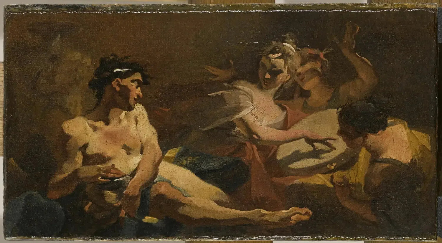 Le Triomphe de David - Giovanni Battista Tiepolo image 1 reproduction de peinture à l’huile