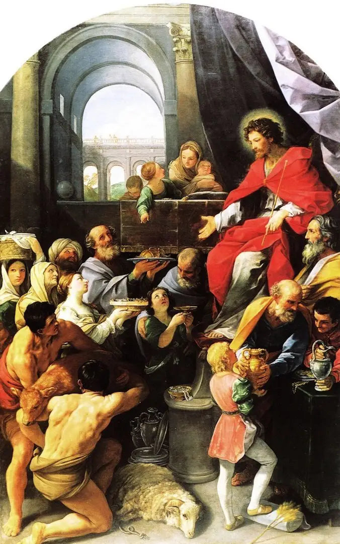 Le Triomphe de Job - Guido Reni image 1 copie de tableau peinte à la main