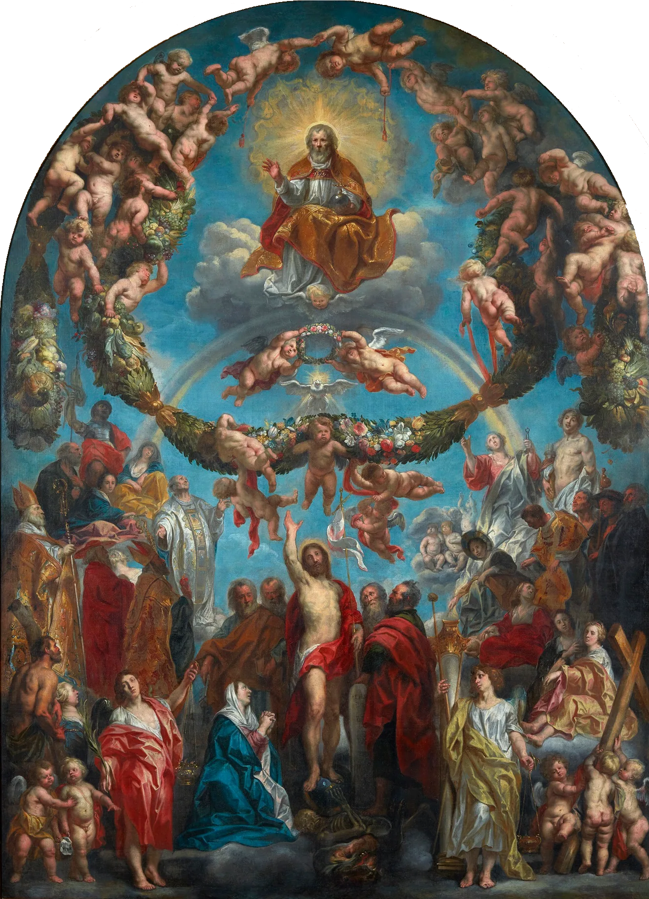 le Triomphe de la religion - Jacob Jordaens image 1 reproduction d’œuvre d’art à l’huile