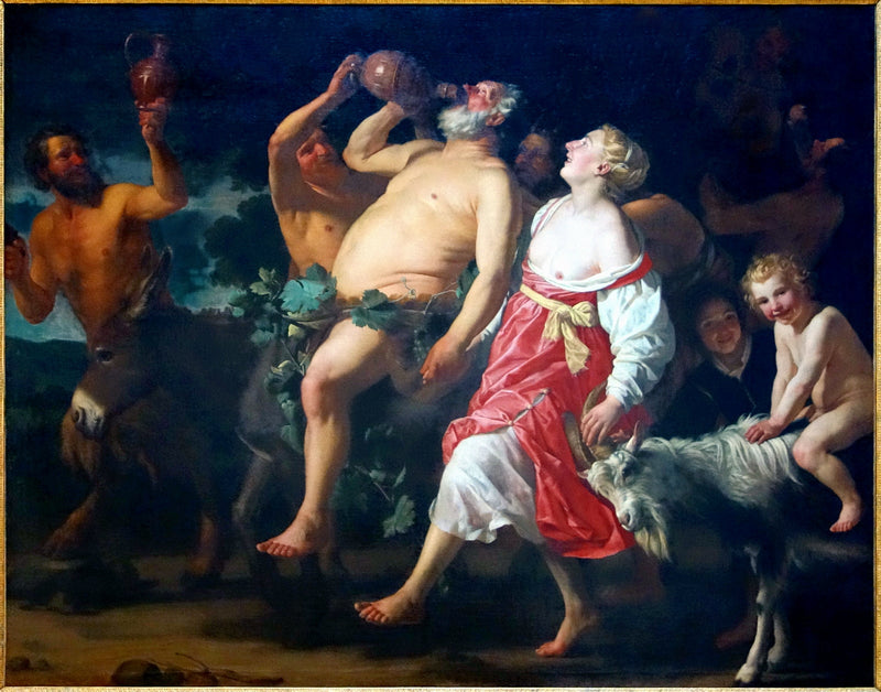 Le Triomphe de Silène - Gerrit van Honthorst