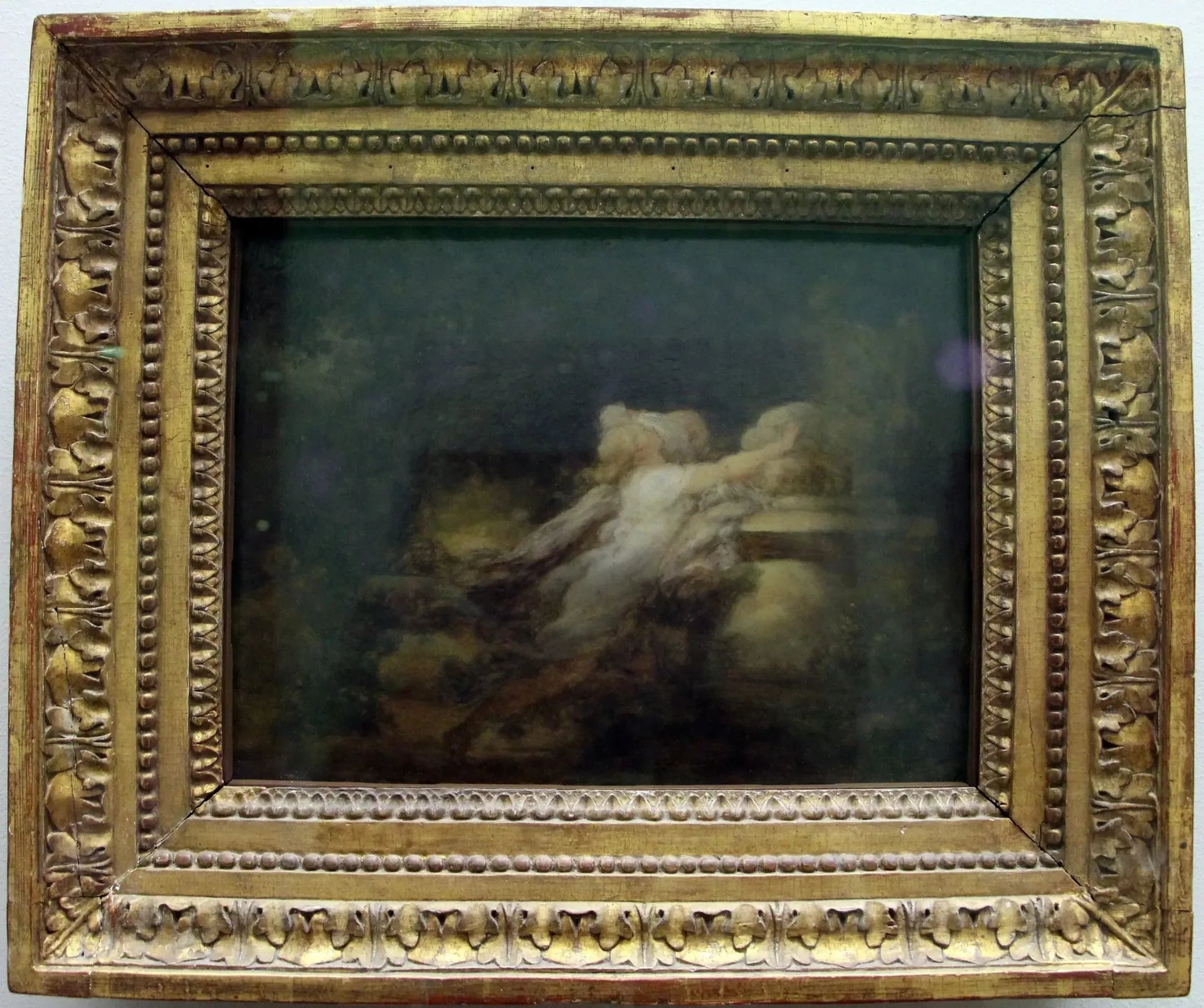 Le vœu à l'Amour - Jean-Honoré Fragonard image 1 copie de tableau peinte à la main