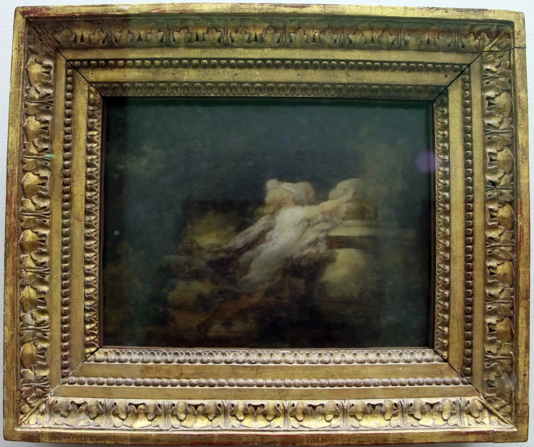 Le vœu à l'Amour - Jean-Honoré Fragonard image 1 copie de tableau peinte à la main
