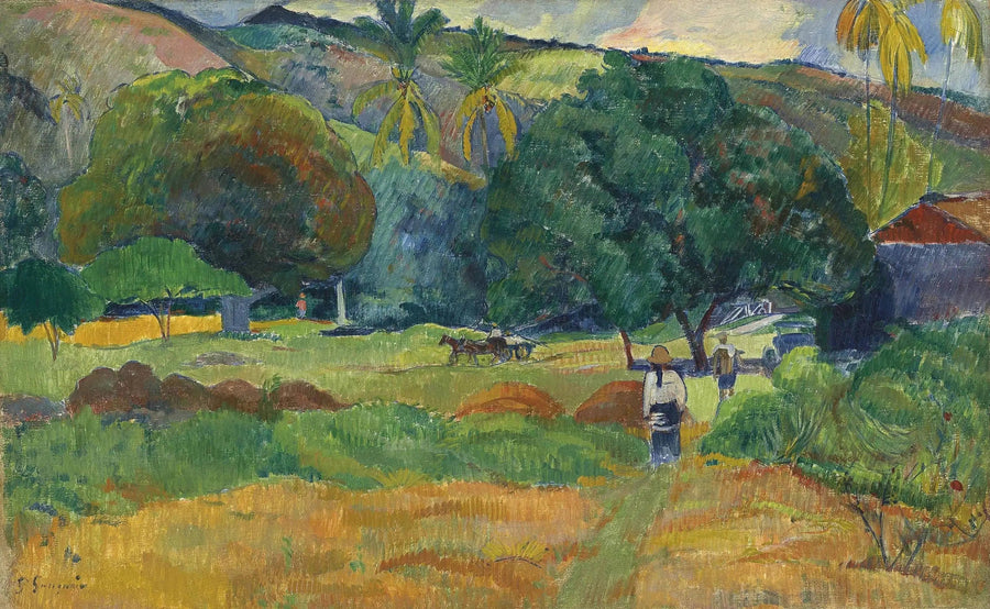 Le vallon - Paul Gauguin