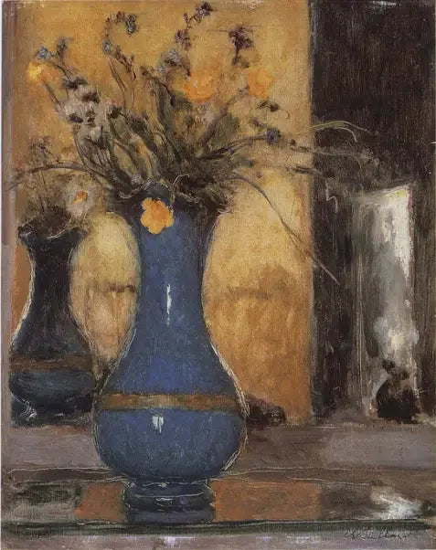 Le vase bleu - Édouard Vuillard