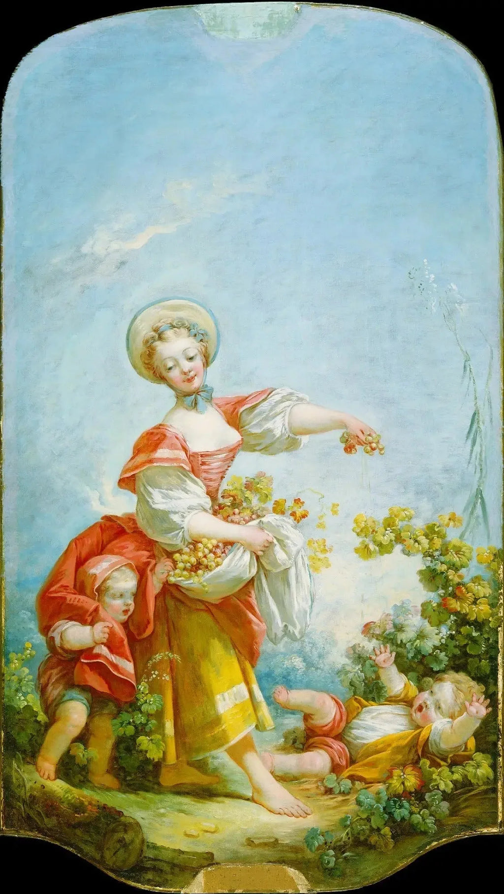 Le vendangeur - Jean-Honoré Fragonard image 1 reproduction d’œuvre d’art à l’huile