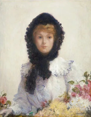 Le vendeur de fleurs - Jean-François Raffaëlli image 1 reproduction artisanale de tableau