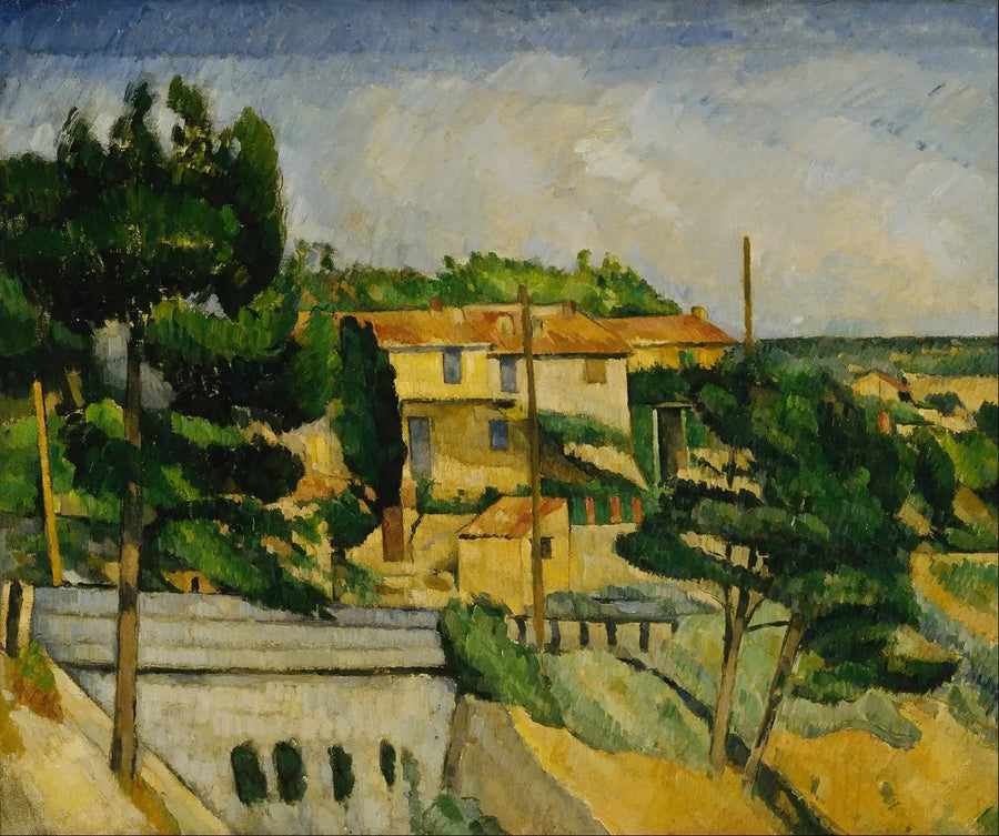 Le Viaduc à l'Estaque - Paul Cézanne