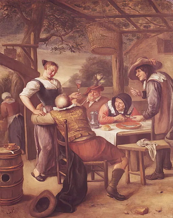 Le vieil homme importun - Jan Steen