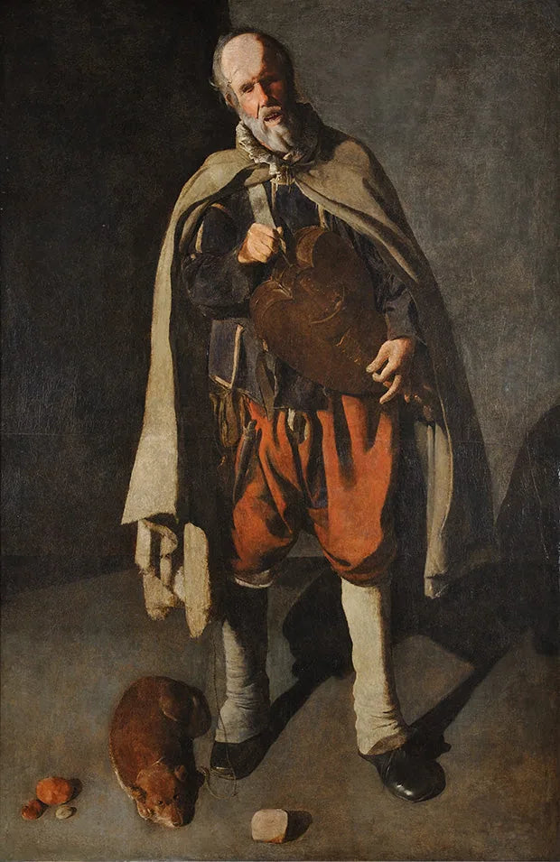 Le Vieilleur au chien - Georges de La Tour