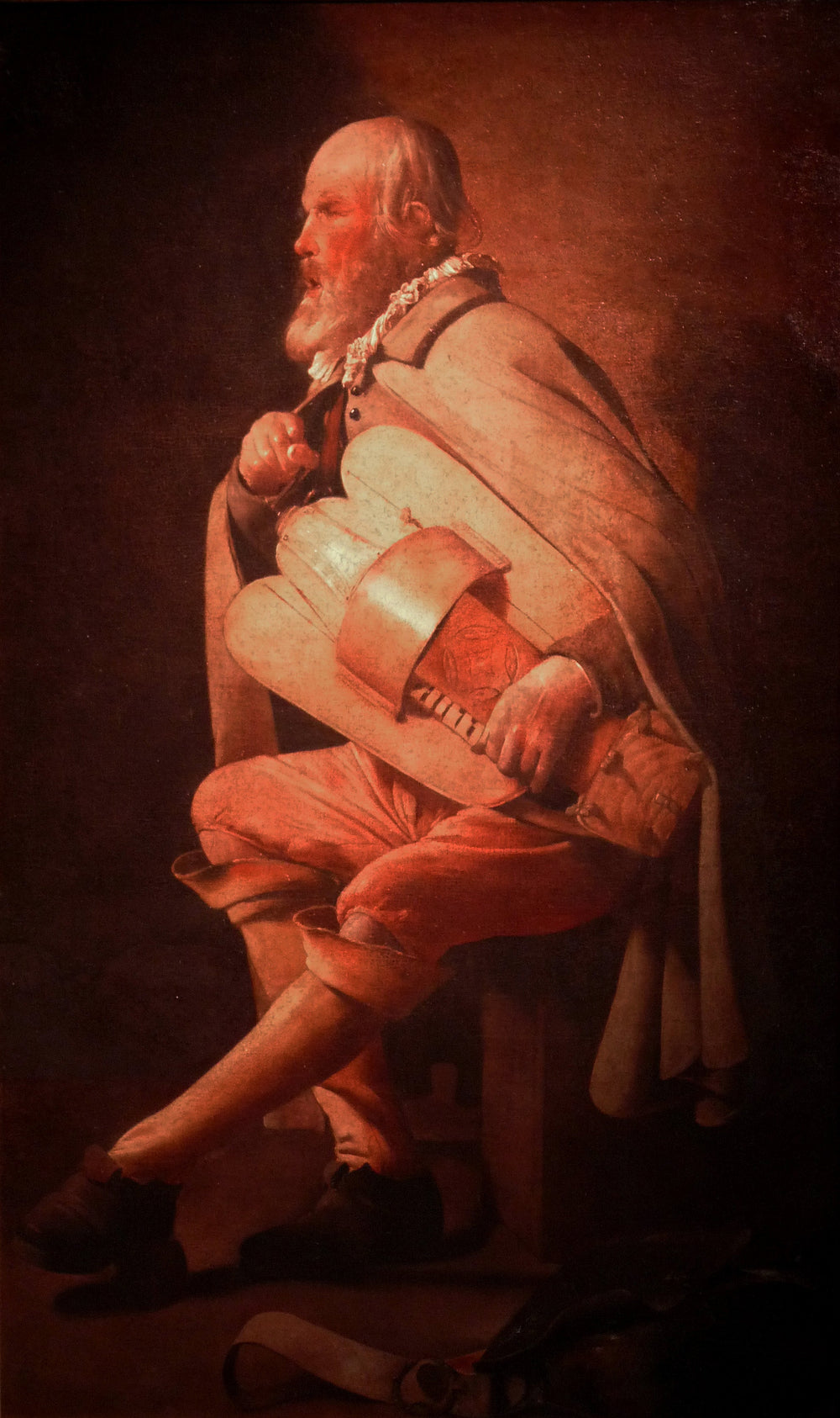 Le Vieilleur - Georges de La Tour - Alpha Reproduction