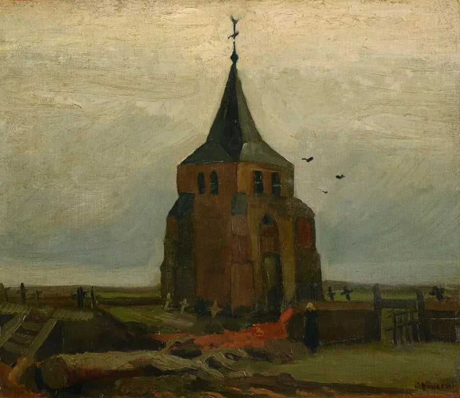 Le Vieux Clocher - Vincent van Gogh
