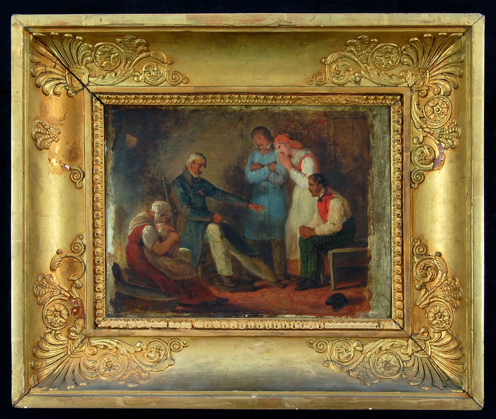 Le vieux sergent - Ary Scheffer image 1 reproduction d’œuvre d’art à l’huile