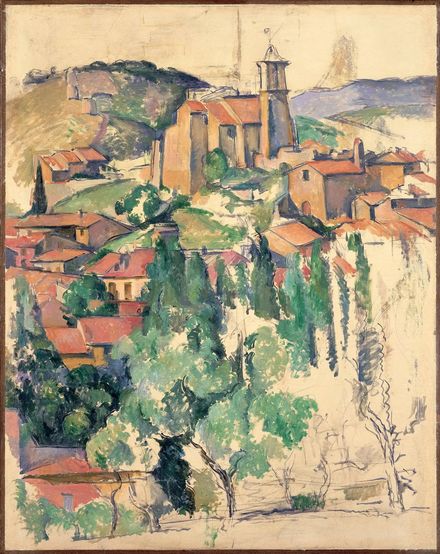 Le Village de Gardanne - Paul Cézanne