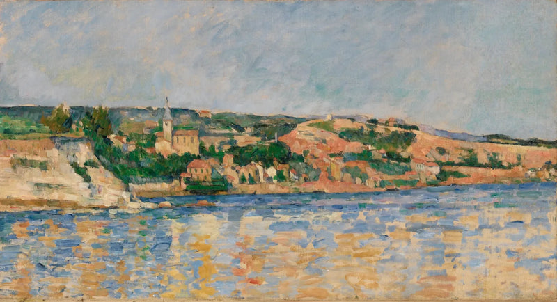 Le village de l'Estaque vu de la mer - Paul Cézanne