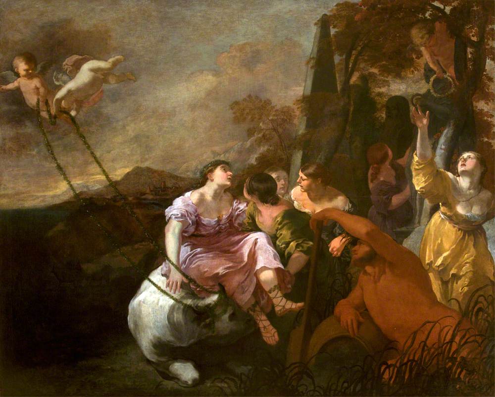 Le viol de l'Europe - Sébastien Bourdon image 1 reproduction réalisée par Alpha Reproduction
