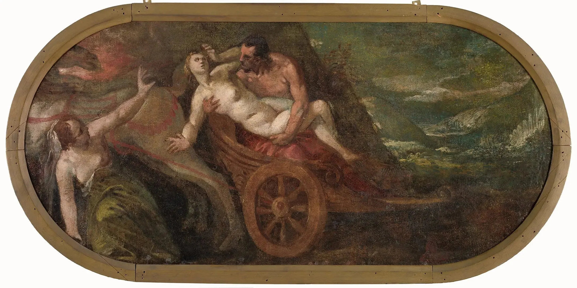 Le viol de Proserpine - Paul Véronèse image 1 reproduction réalisée par Alpha Reproduction