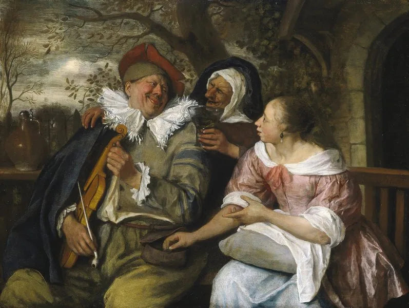 Le violoniste - Jan Steen