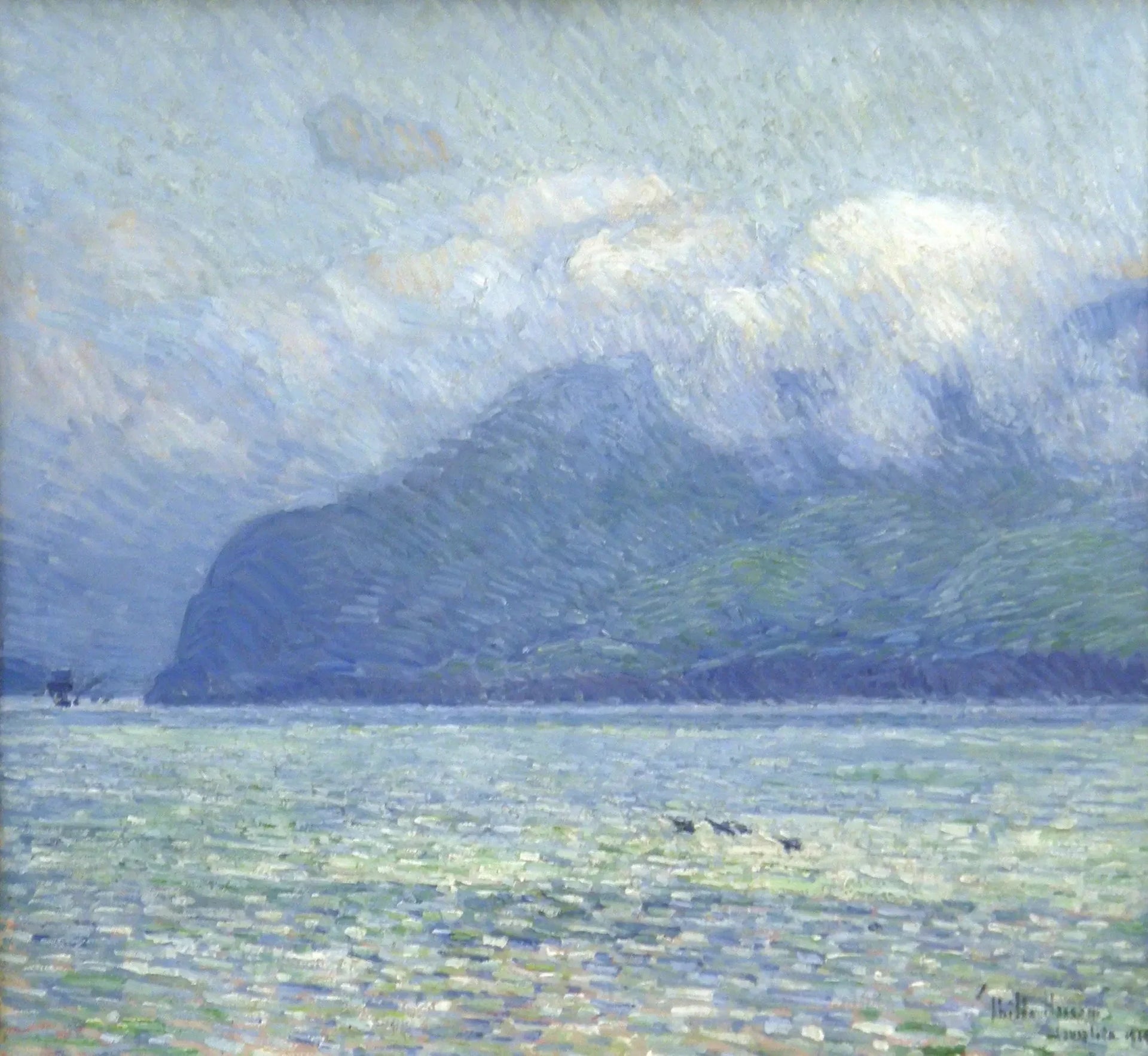 Le Voile d'Argent et la Porte Dorée - Childe Hassam image 1 reproduction d’œuvre d’art à l’huile