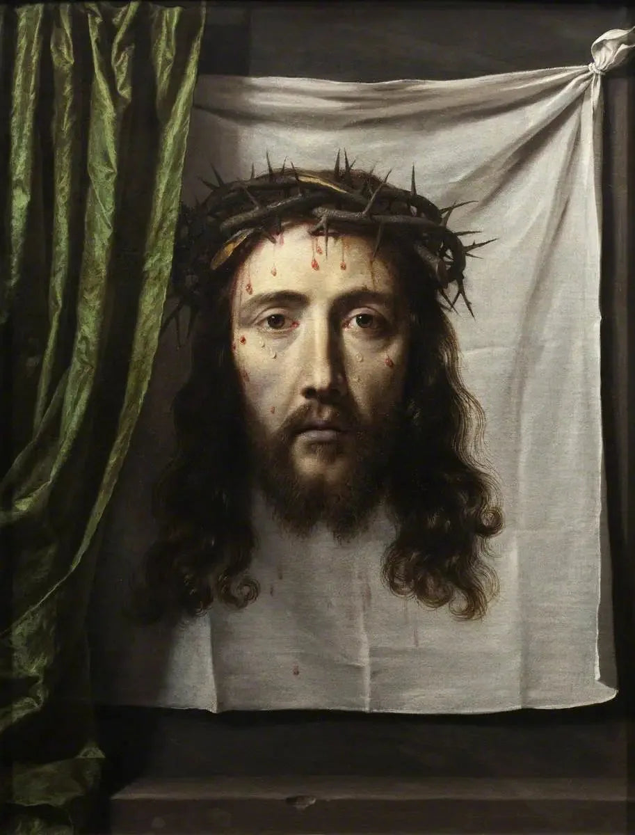 Le voile de Sainte Véronique - Philippe de Champaigne image 1 tableau peint à l’huile sur toile