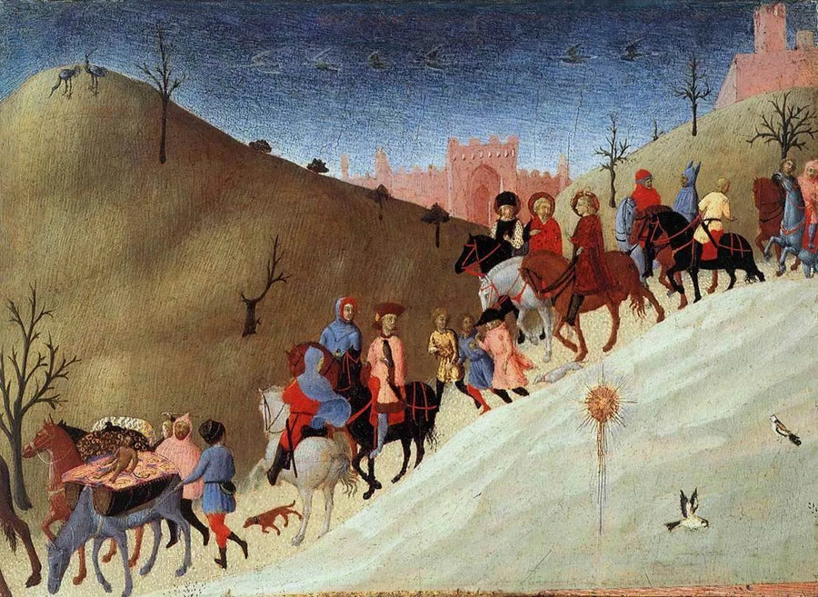 Le Voyage des rois mages - Stefano di Giovanni (Sassetta)