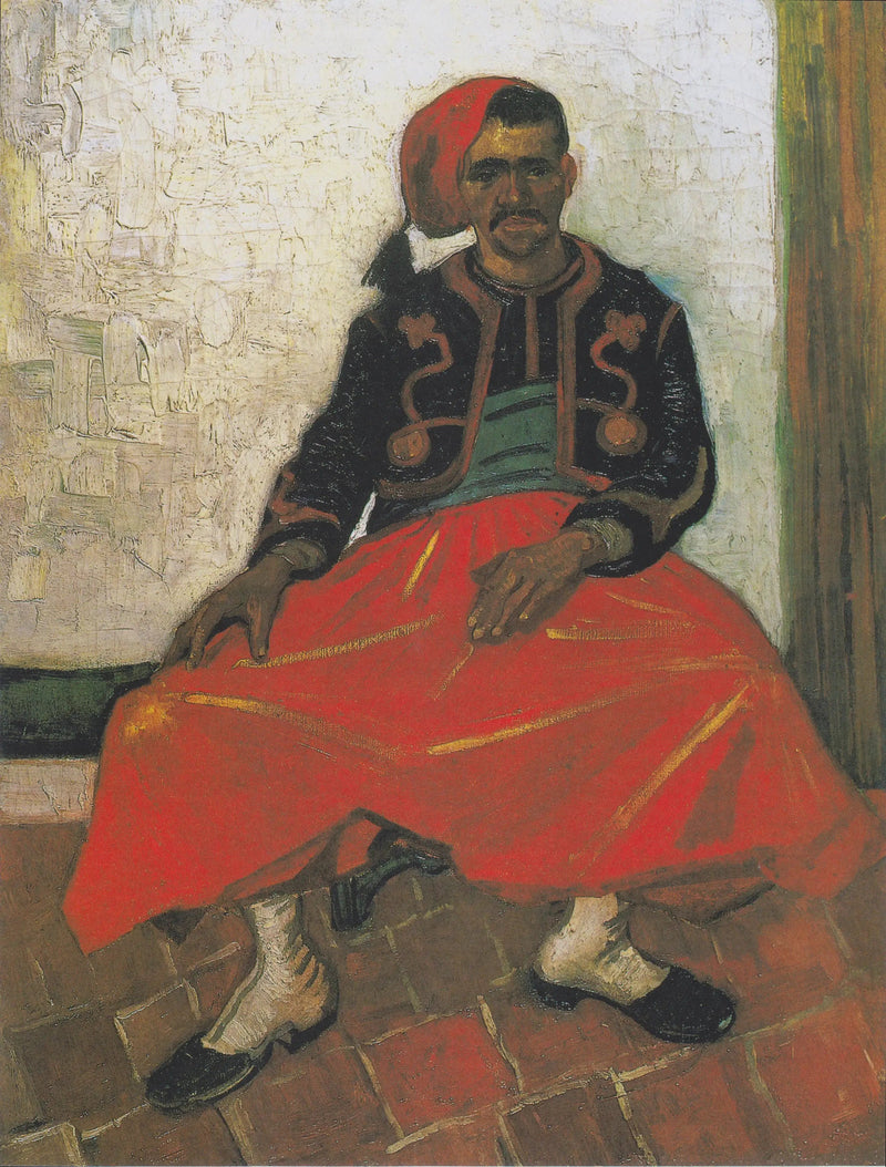 Le zouave assis - Vincent van Gogh