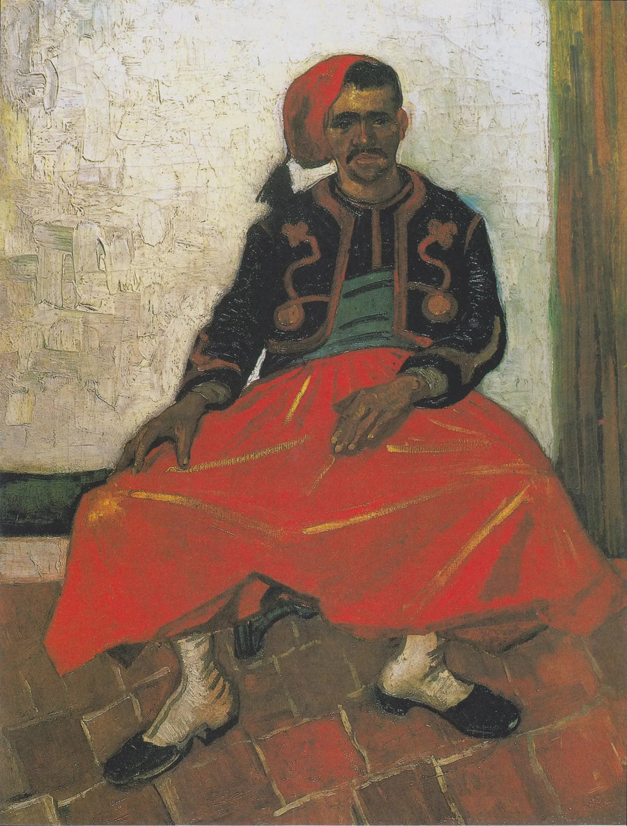 Le zouave assis - Vincent van Gogh