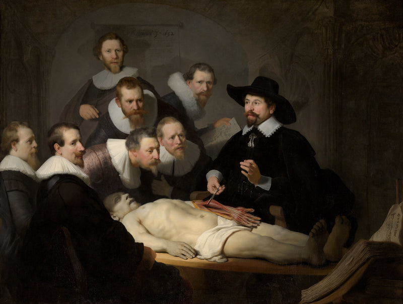 La Leçon d’anatomie du docteur Tulp – Rembrandt