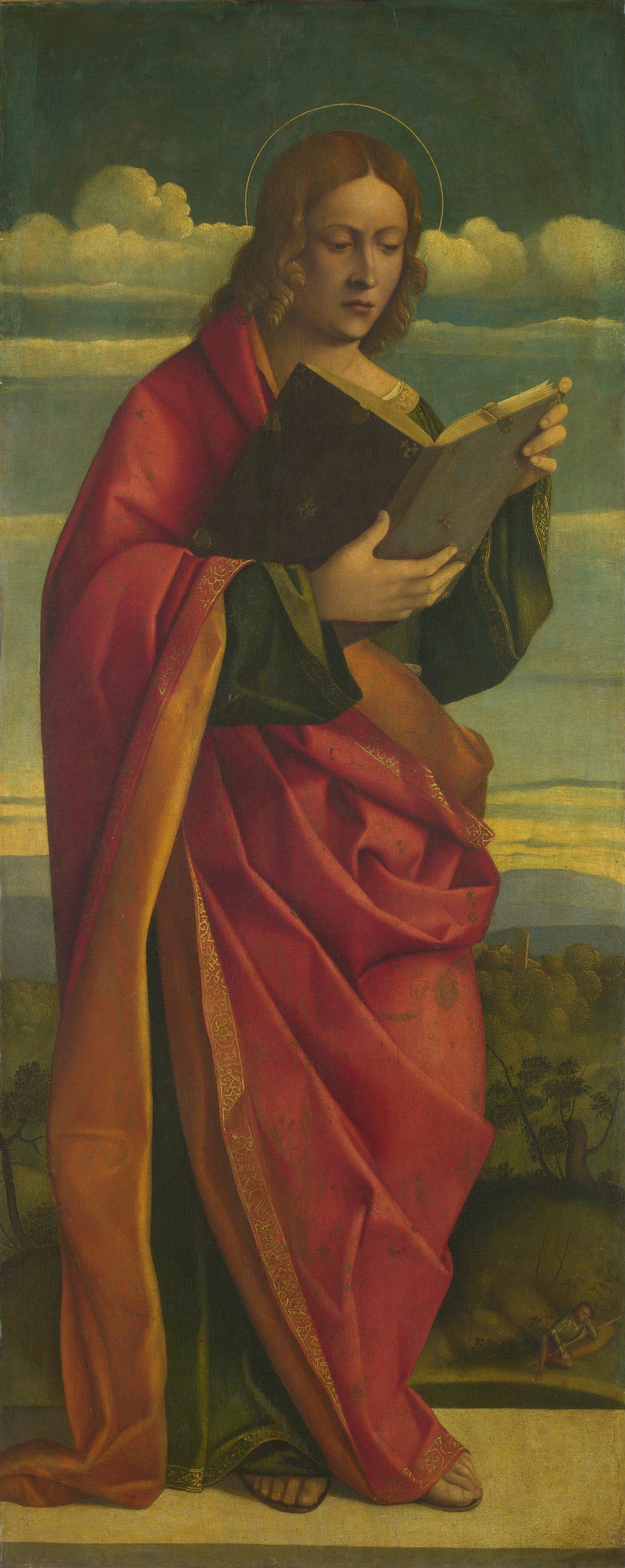 Une lecture de saint jeune - Girolamo da Santa Croce
