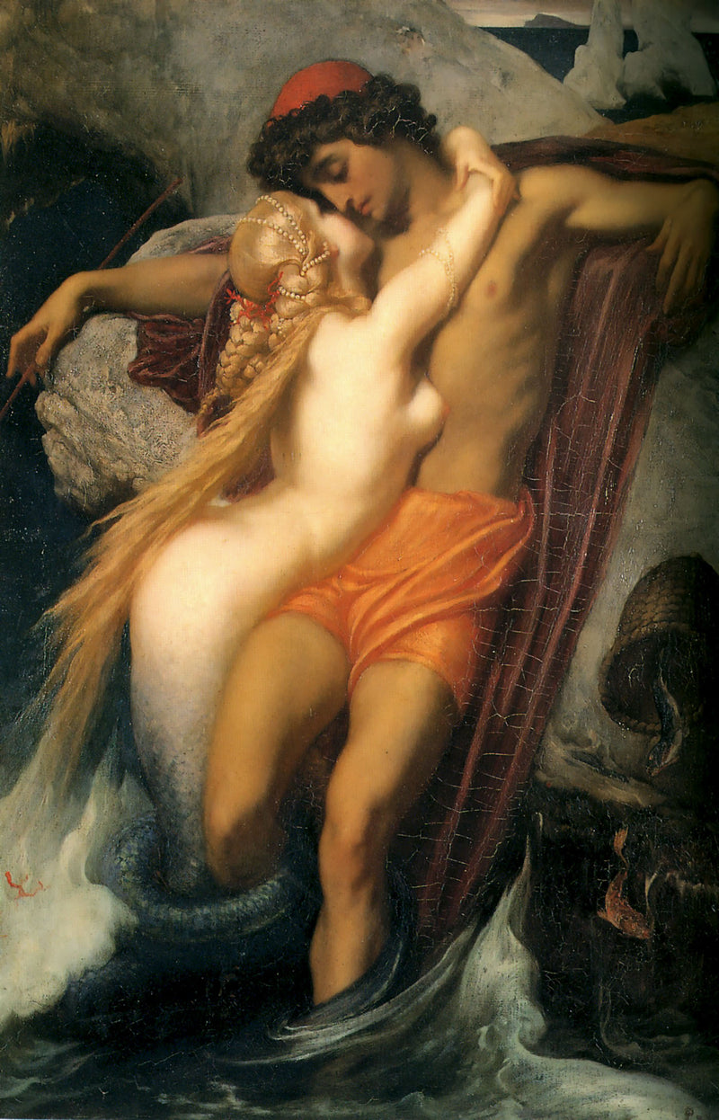 The Fisherman and the Syren - Frederic Leighton