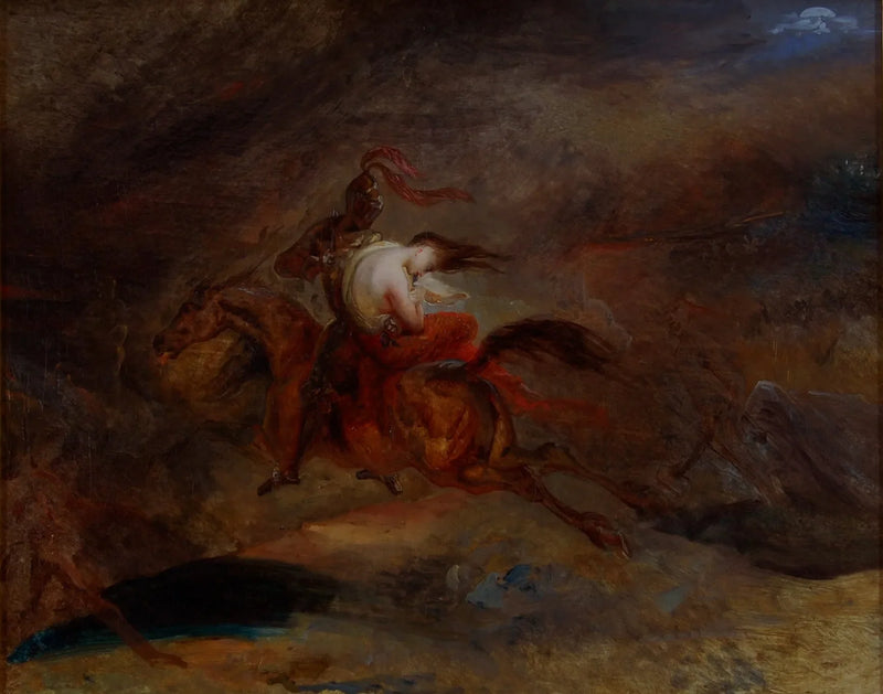 Lenore, de doden rijden snel - Ary Scheffer
