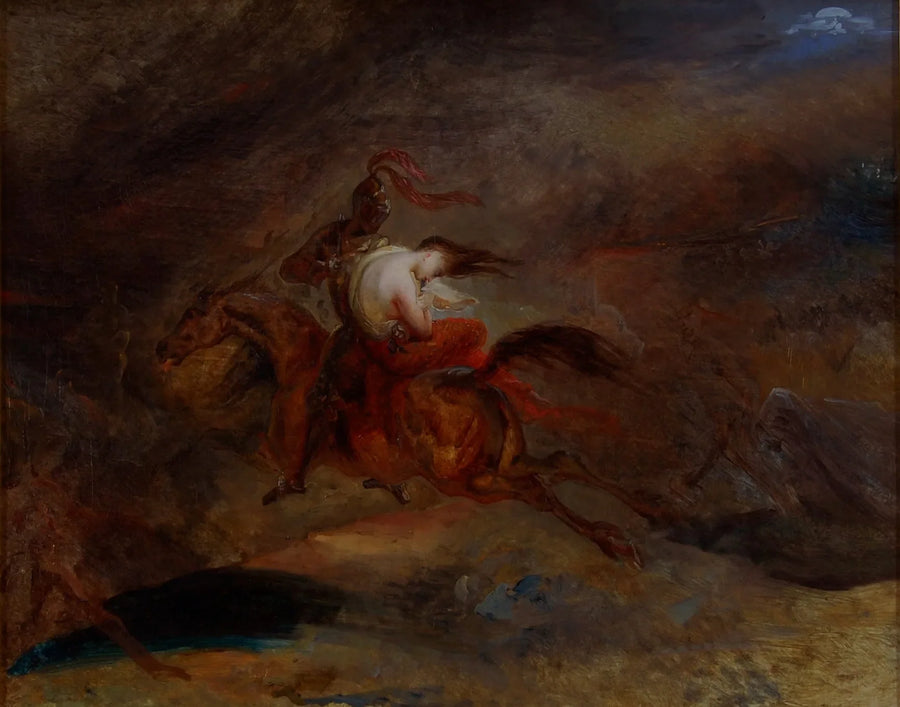 Lenore, de doden rijden snel - Ary Scheffer
