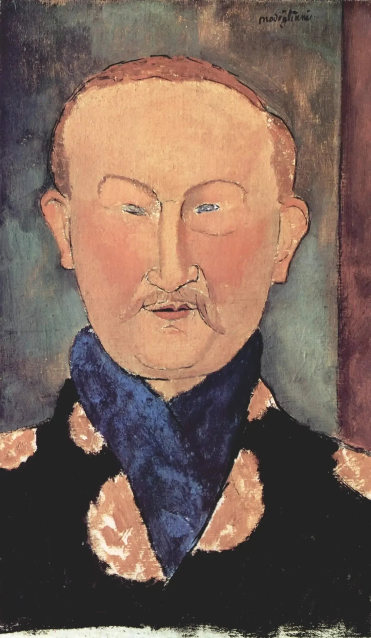 Léon Bakst - Amedeo Modigliani image 1 copie peinte à la main à l’huile