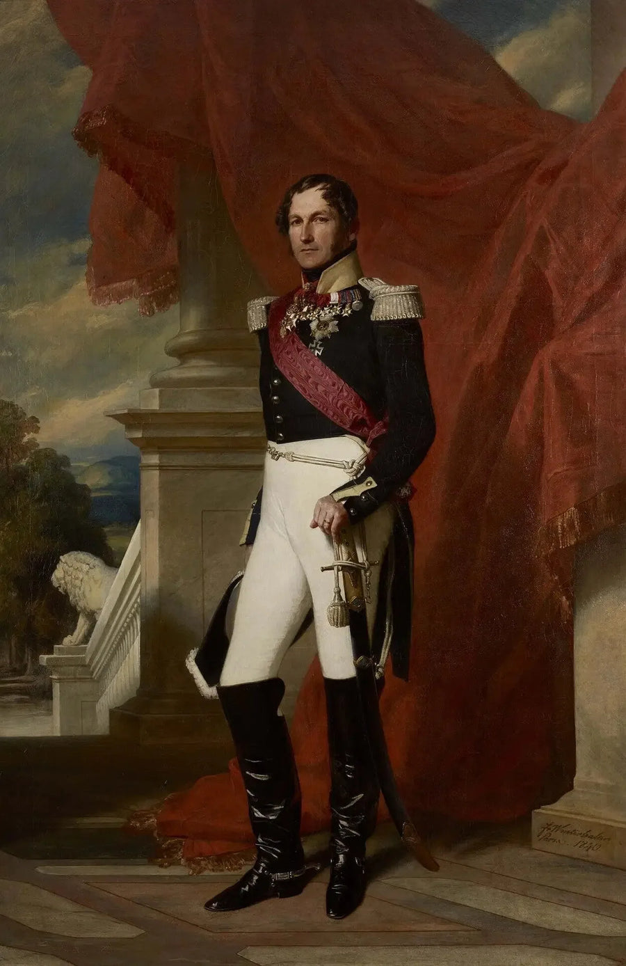 Léopold Ier, roi des Belges - Franz Xaver Winterhalter