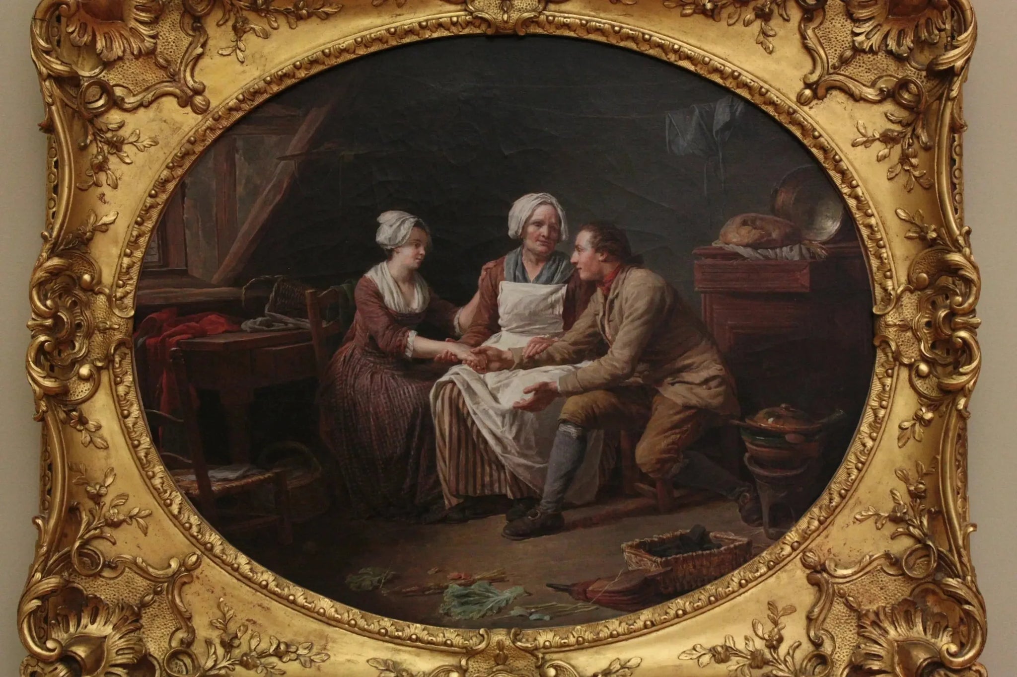 Les Accords - Nicolas-Bernard Lépicié image 1 reproduction de peinture à l’huile
