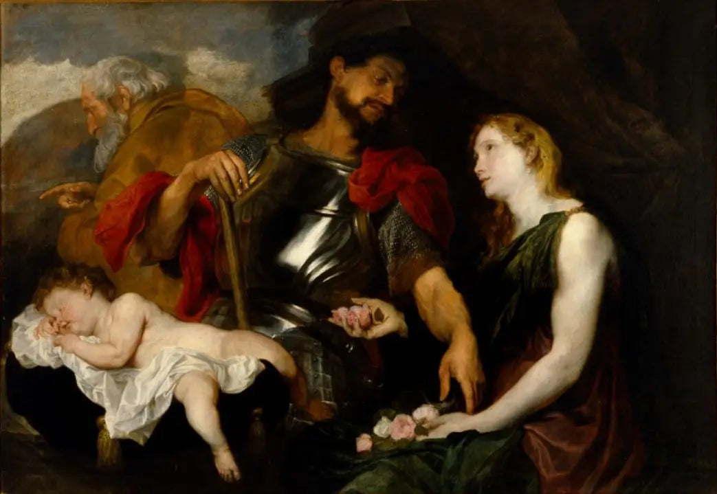 Les âges de l'homme - Antoine van Dyck image 1 reproduction d’œuvre d’art à l’huile