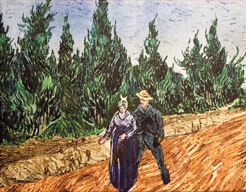 Les Amants : Le Jardin du Poète IV - Vincent van Gogh