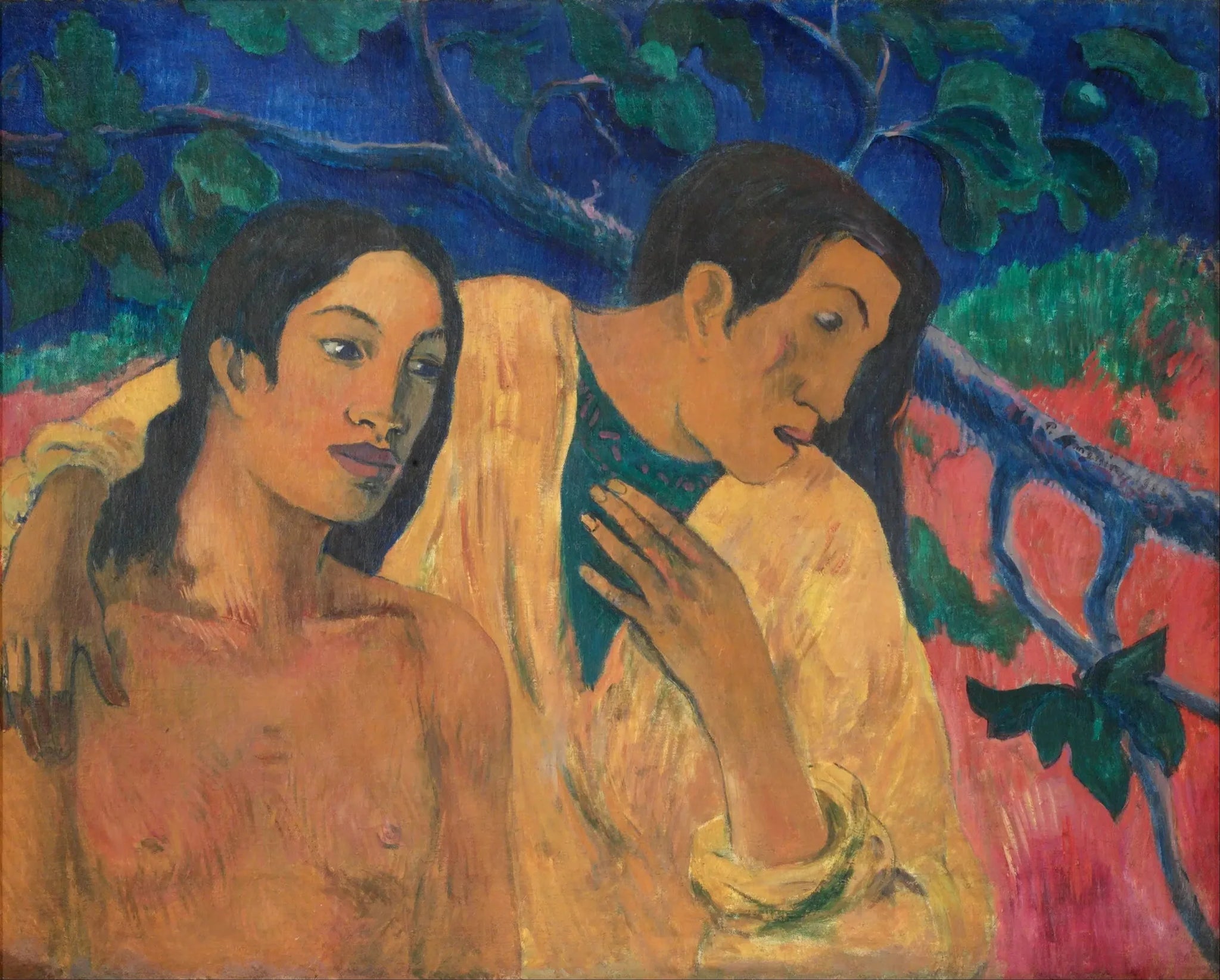 Les Amants - Paul Gauguin image 1 reproduction de peinture à l’huile