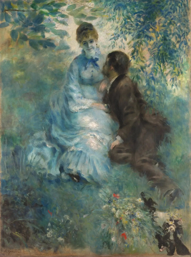 Les amoureux - Pierre-Auguste Renoir