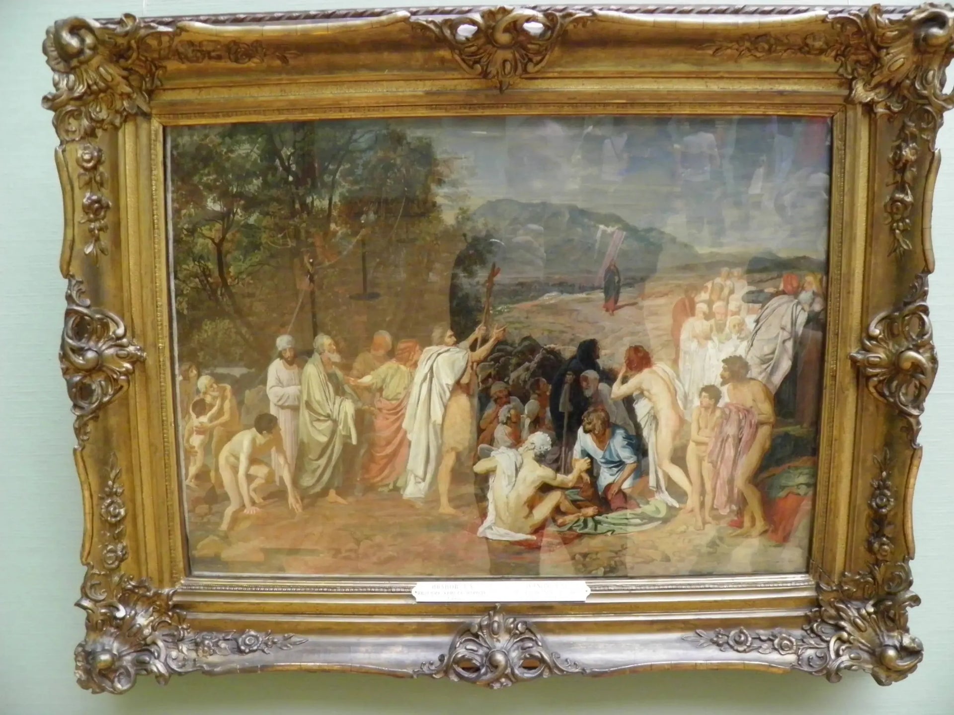 Les Apparitions de Jésus - Alexandre Ivanov image 1 copie peinte à la main à l’huile