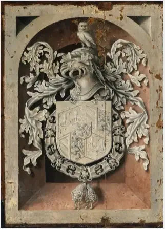 Les armes de Philippe de Bourgogne - Rogier van der Weyden image 1 reproduction artisanale de tableau