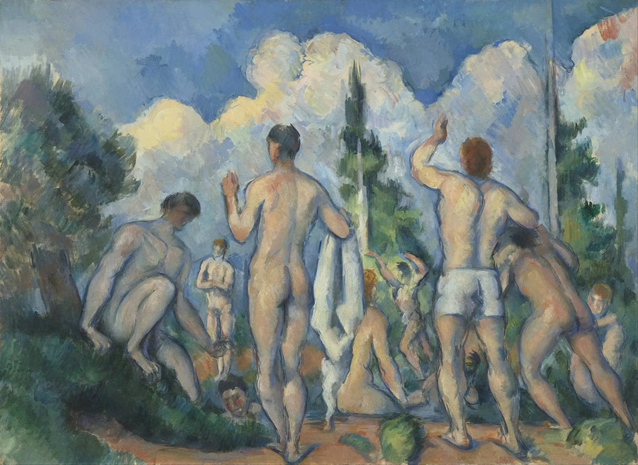 Les Baigneurs - Paul Cézanne