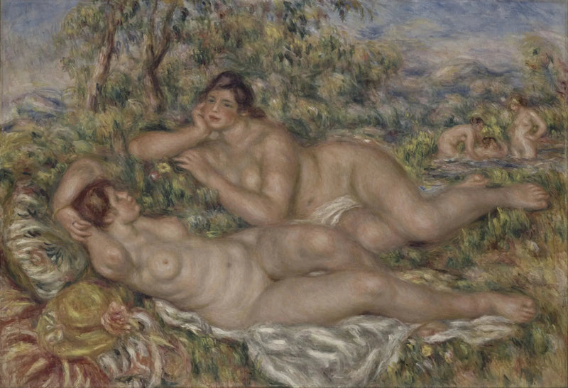 Les Baigneuses - Pierre-Auguste Renoir